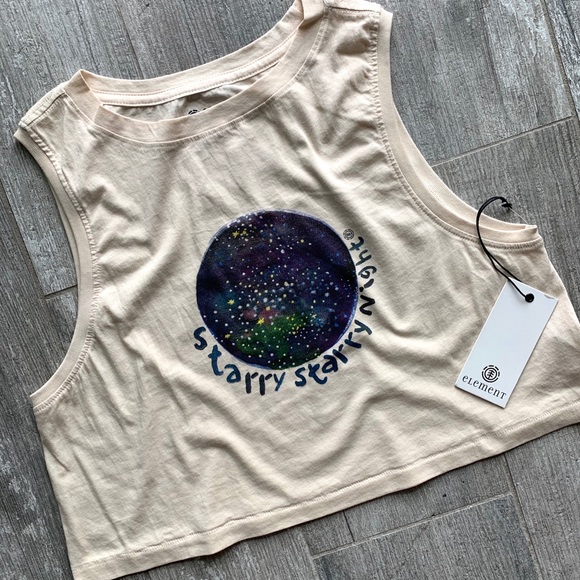 Element Tops - 🔥🔥ELEMENT - STARRY NIGHT CROP TANK🔥🔥
